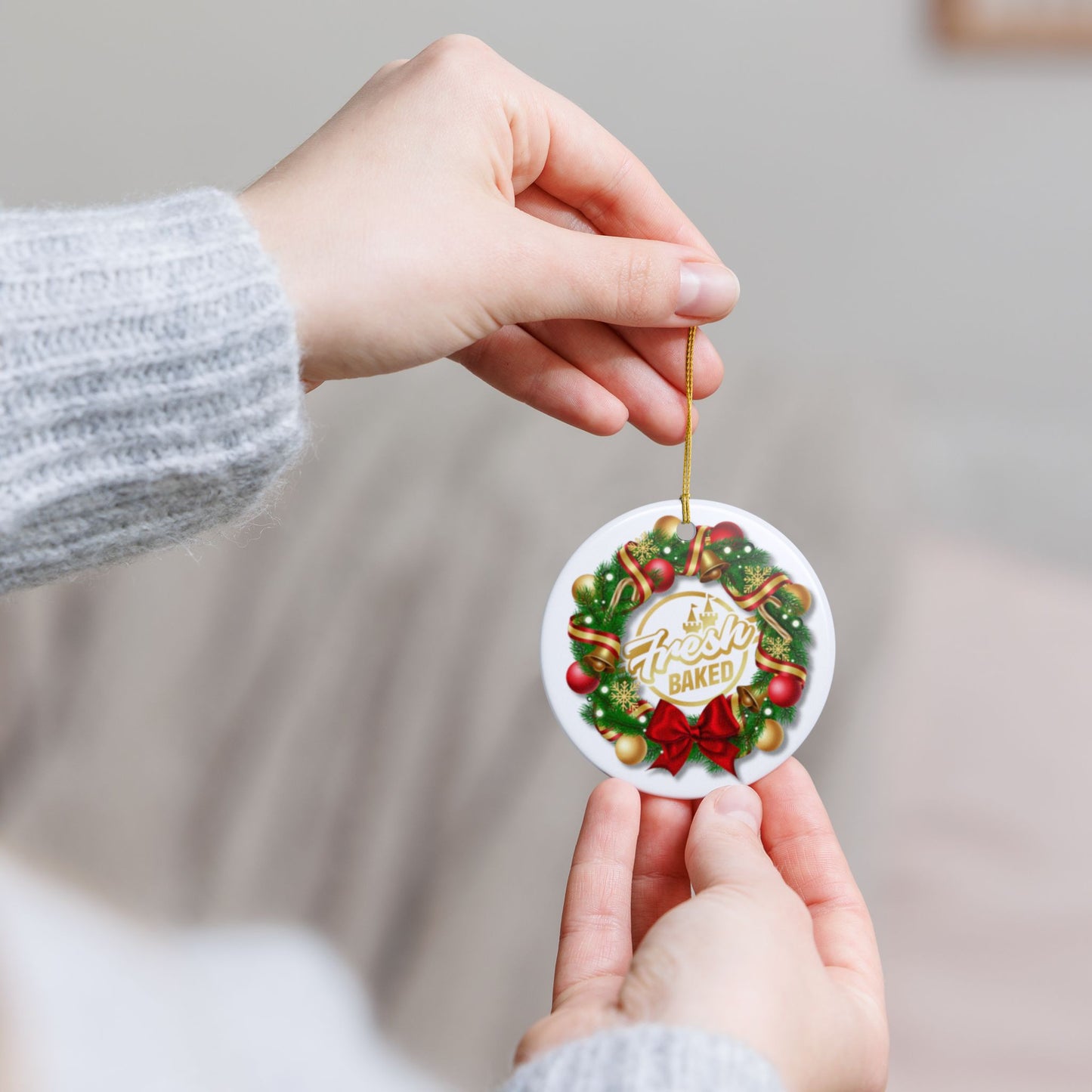 Classic Wreath Ornament