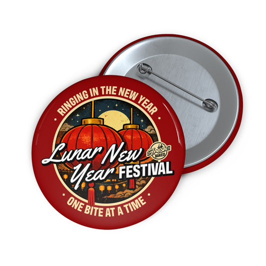 Lunar New Year Festival Button