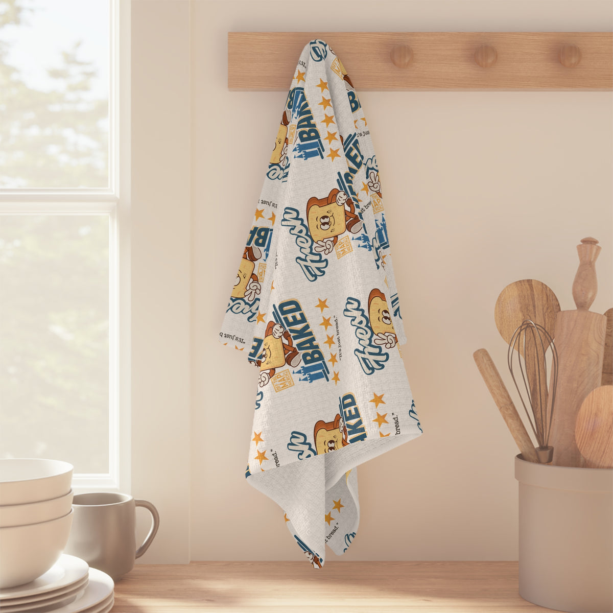 Fresh Baked "It's Just Bread" Tea Towel