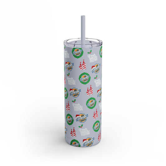Festive 20oz Skinny Tumbler