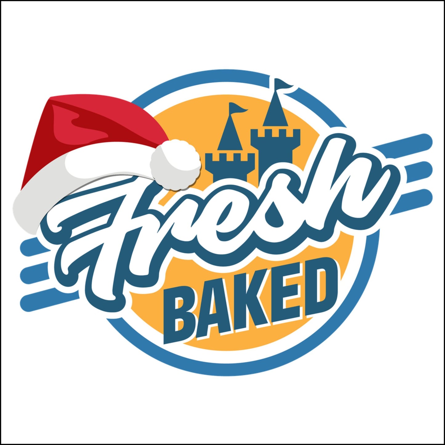 Santa Hat Acrylic Ornament