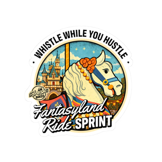 Fantasyland Ride Sprint Sticker