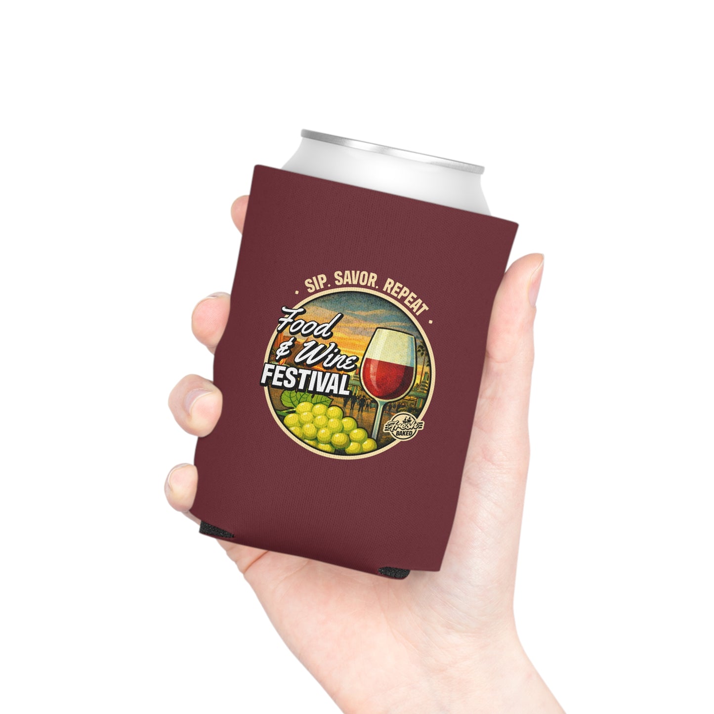 Food & Wine Festival Can Cooler