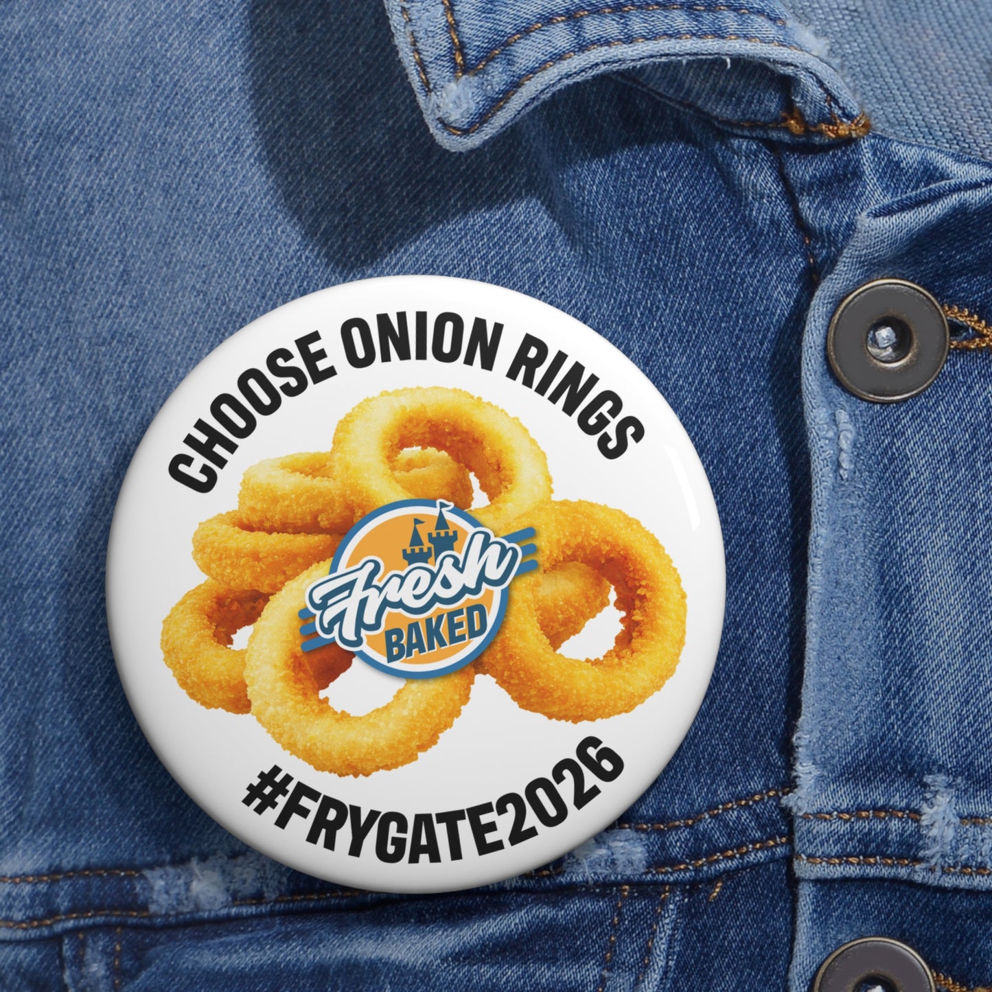 Choose Onion Rings Button
