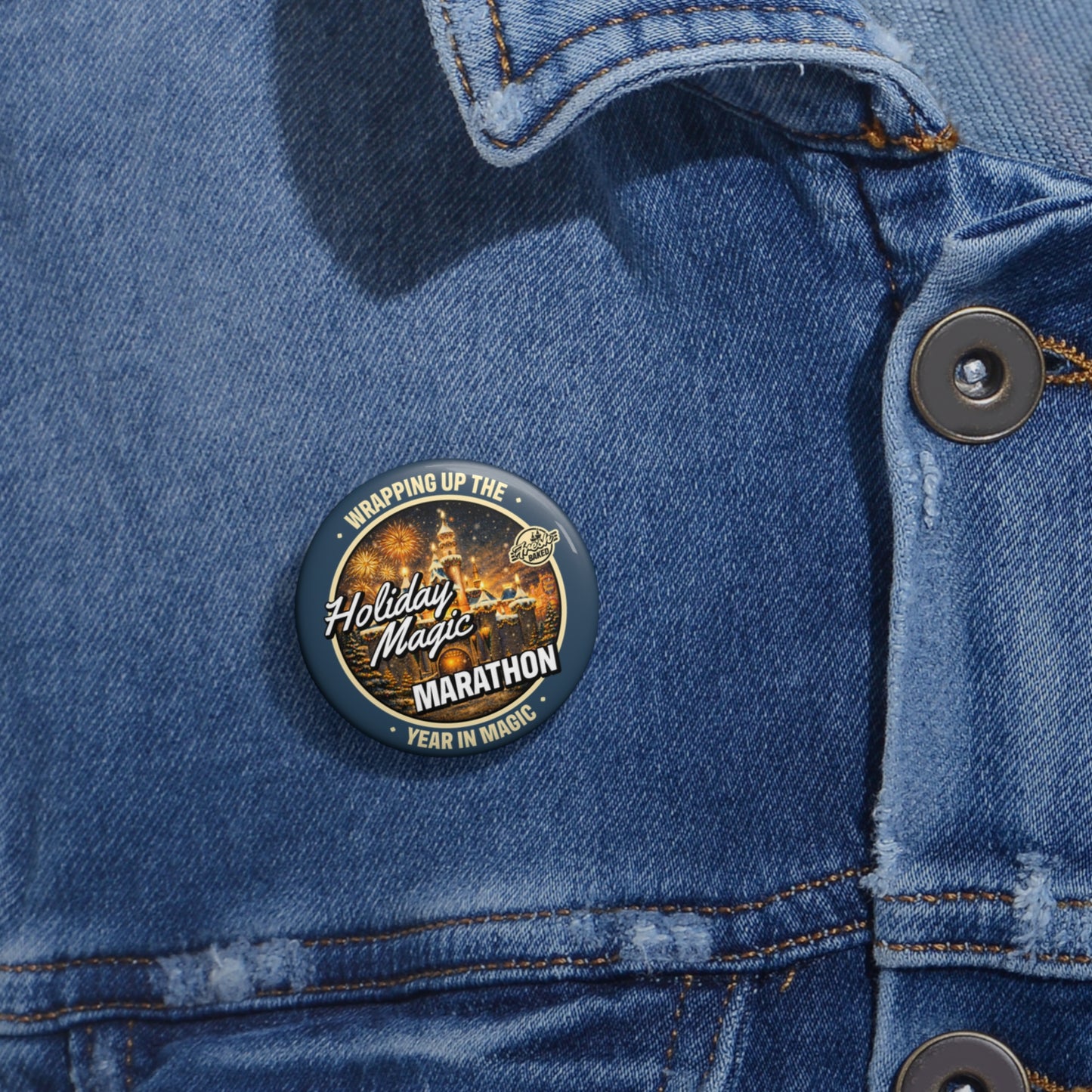 Holiday Magic Marathon Button