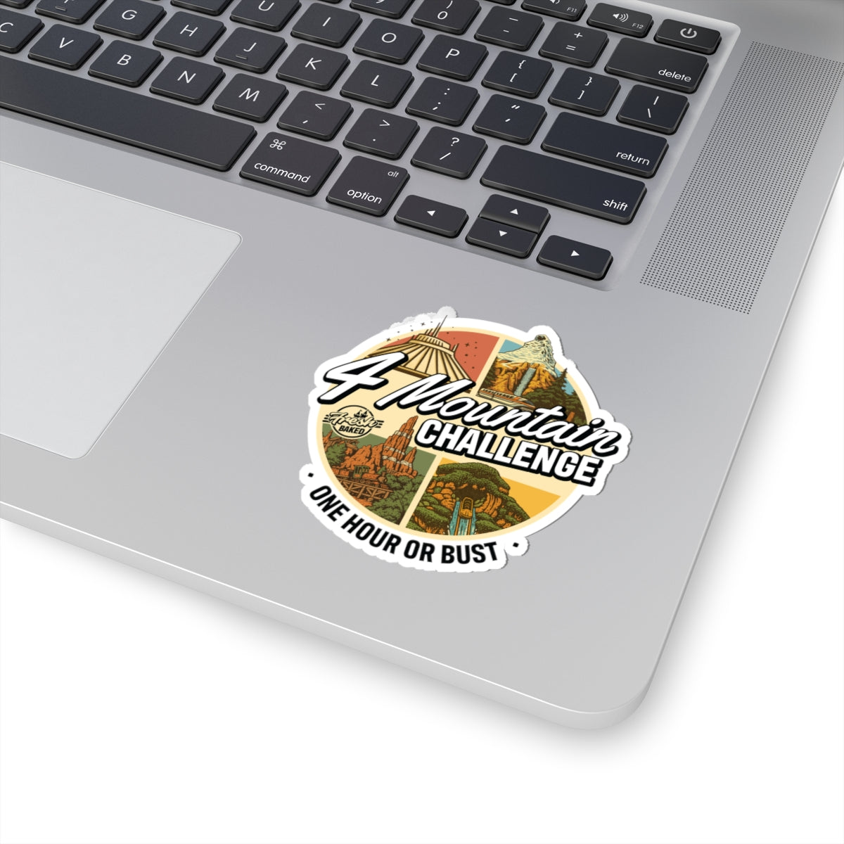 4 Mountain Challenge Sticker