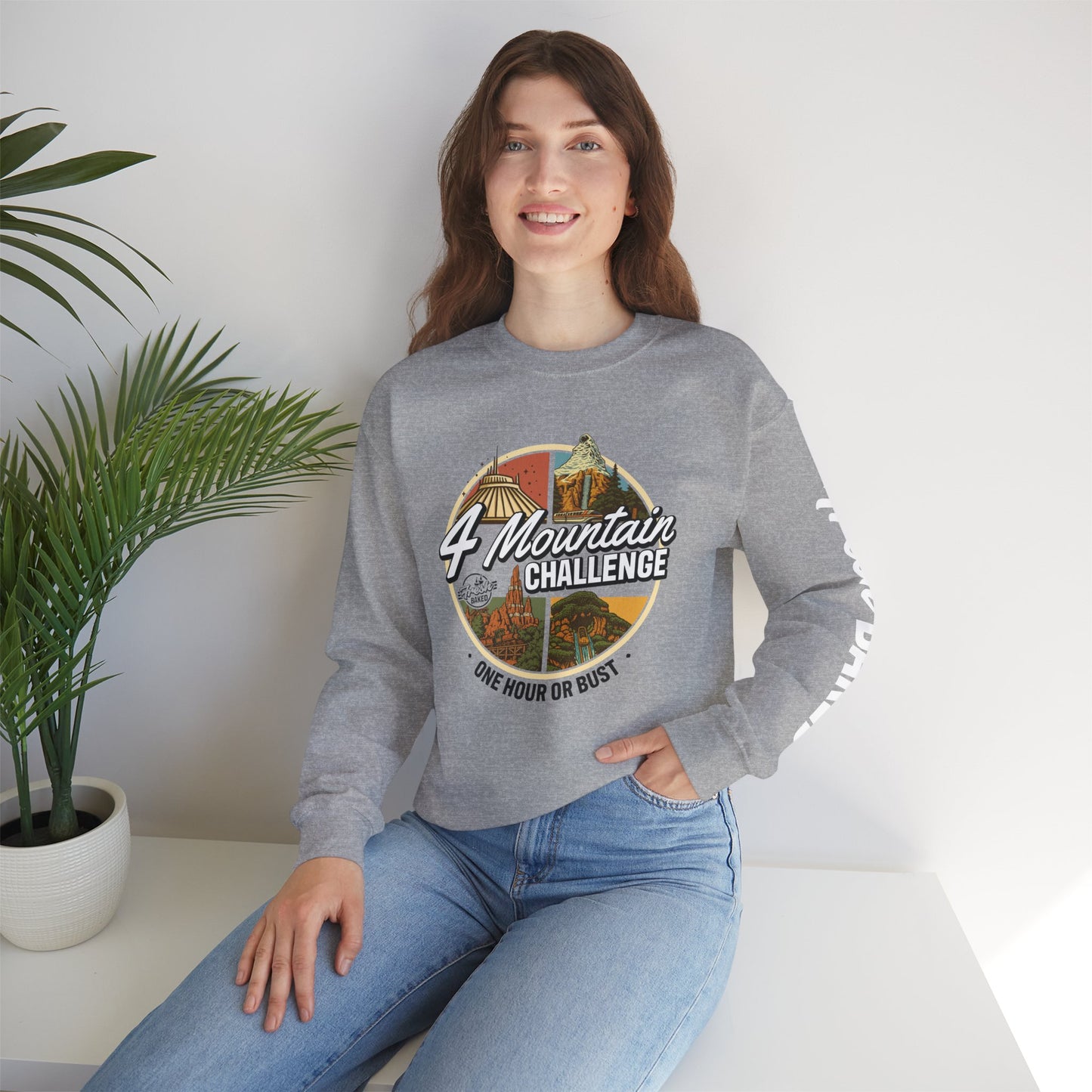 4 Mountain Challenge Crewneck Sweatshirt