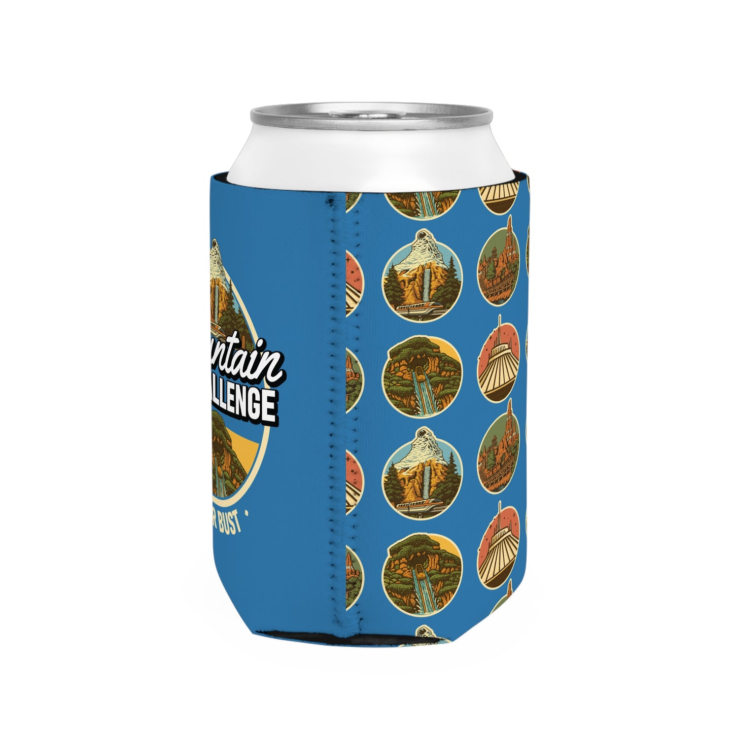 4 Mountain Challenge Can Cooler Sleeve