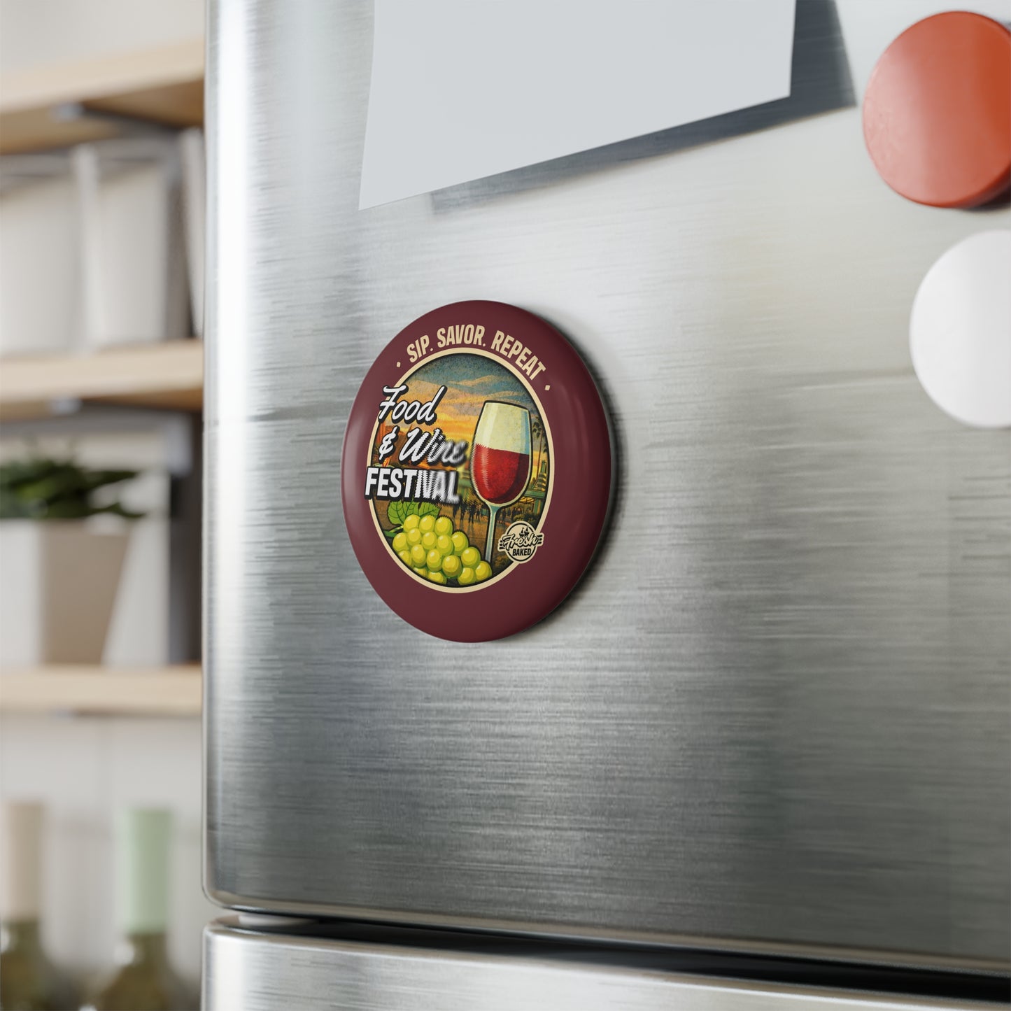 Food & Wine Festival Magnet