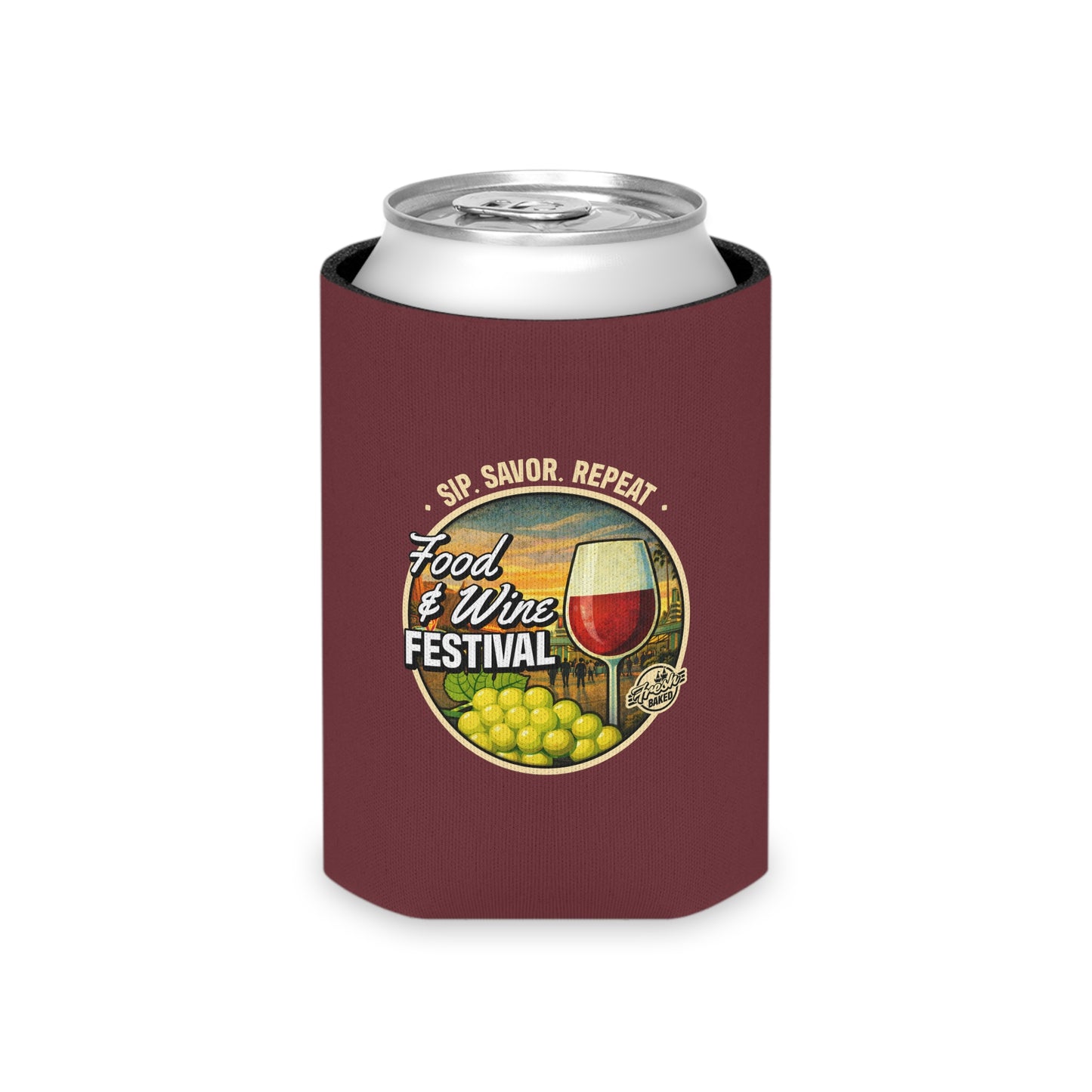 Food & Wine Festival Can Cooler