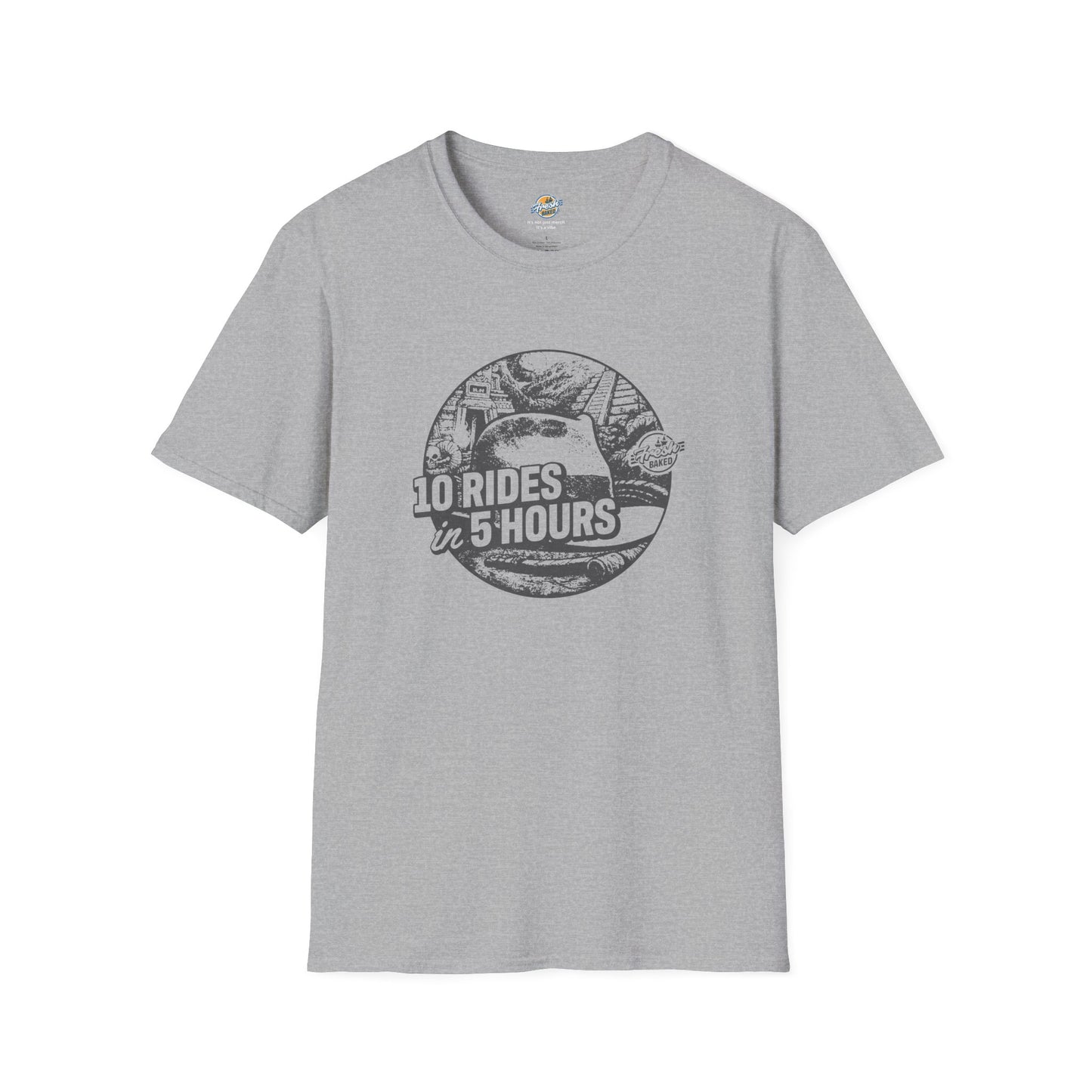 10 Rides in 5 Hours Tee