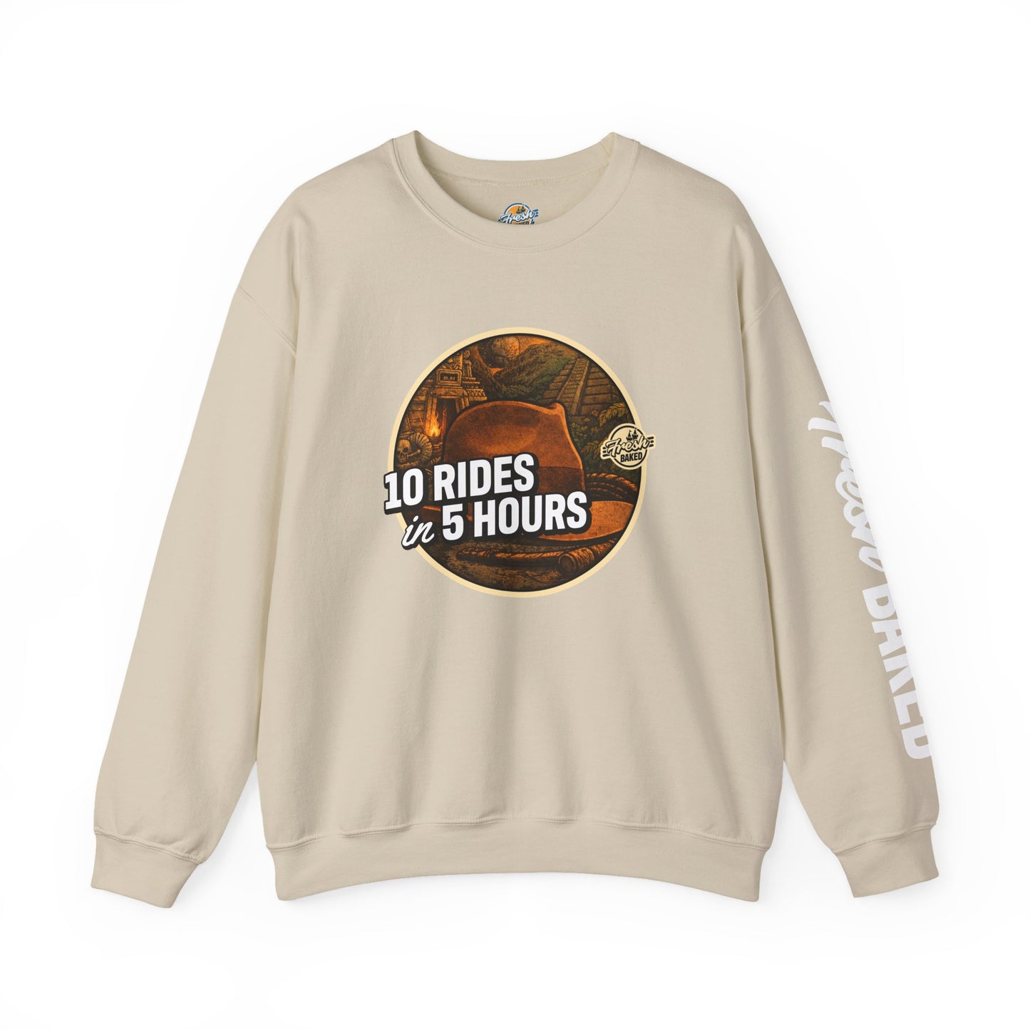 10 Rides in 5 Hours Crewneck Sweatshirt