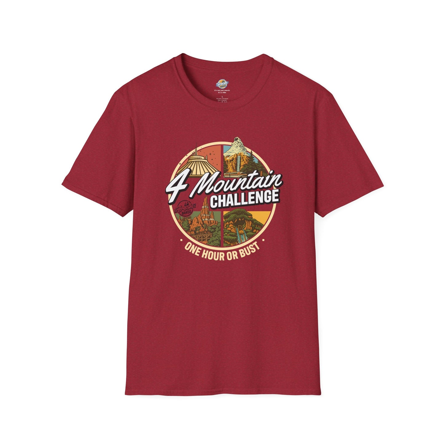 4 Mountain Challenge Tee