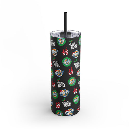 Festive 20oz Skinny Tumbler