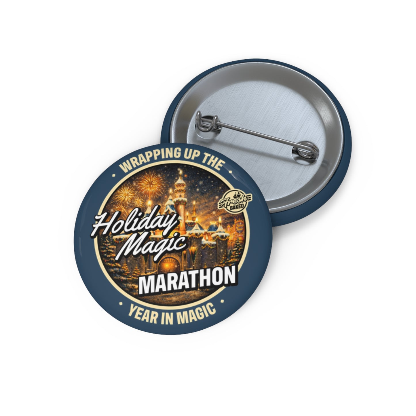 Holiday Magic Marathon Button