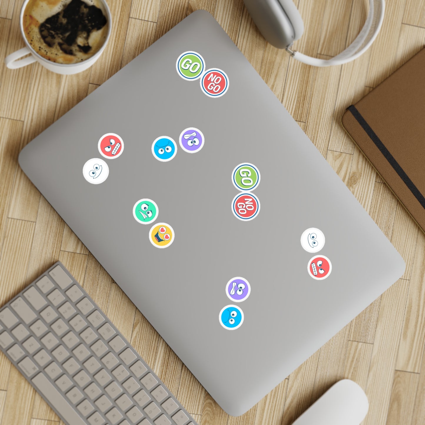 Reactions Sticker Pack, 5 Sheets