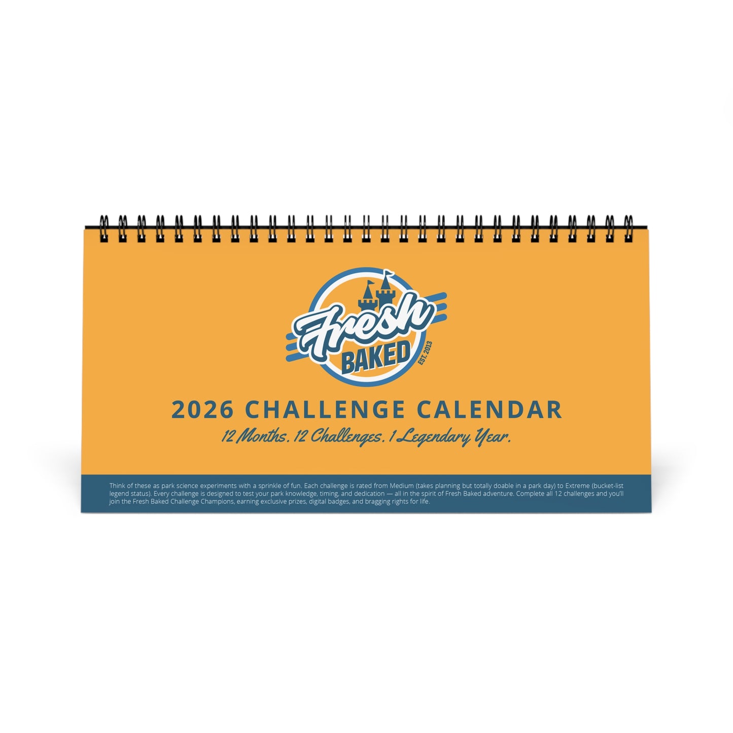 2026 Desktop Challenge Calendar