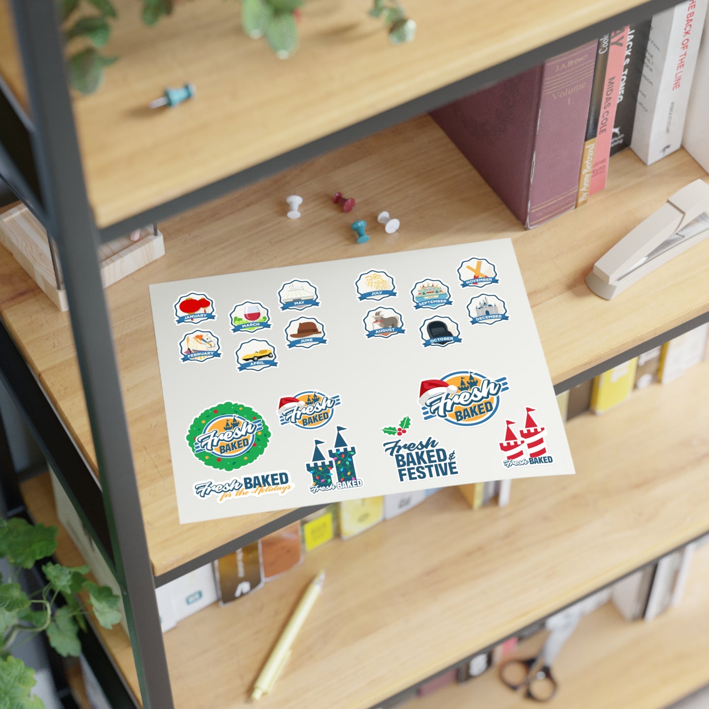 2026 Challenge Sticker Sheet