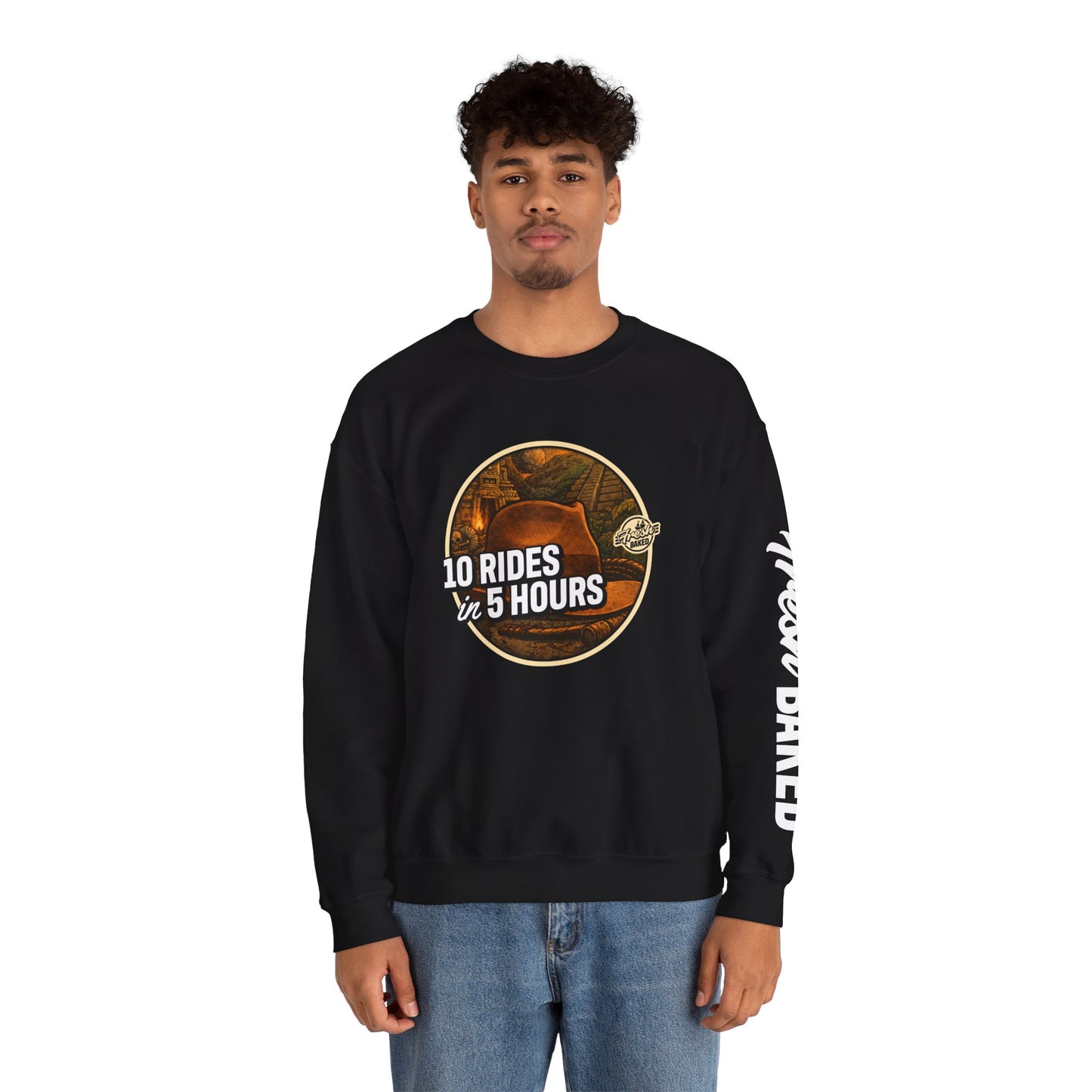 10 Rides in 5 Hours Crewneck Sweatshirt