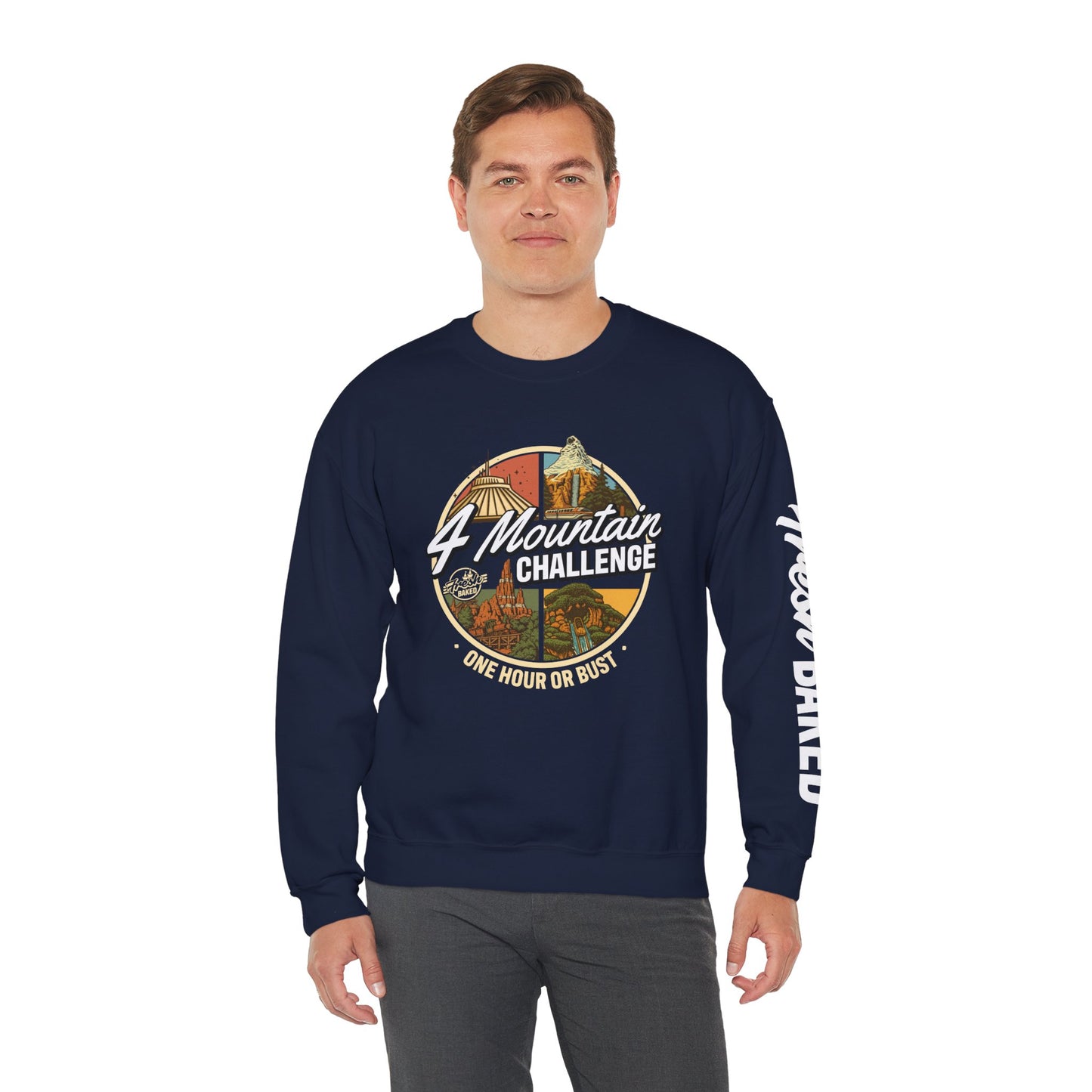 4 Mountain Challenge Crewneck Sweatshirt