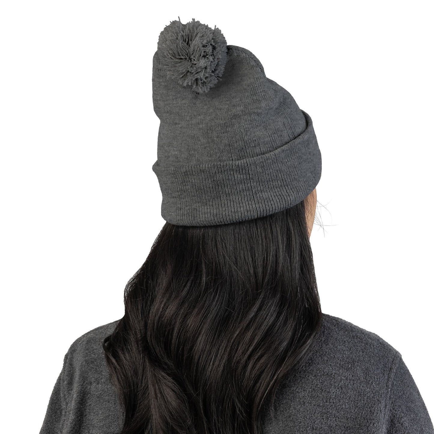 Castle Pom-Pom Knit Beanie