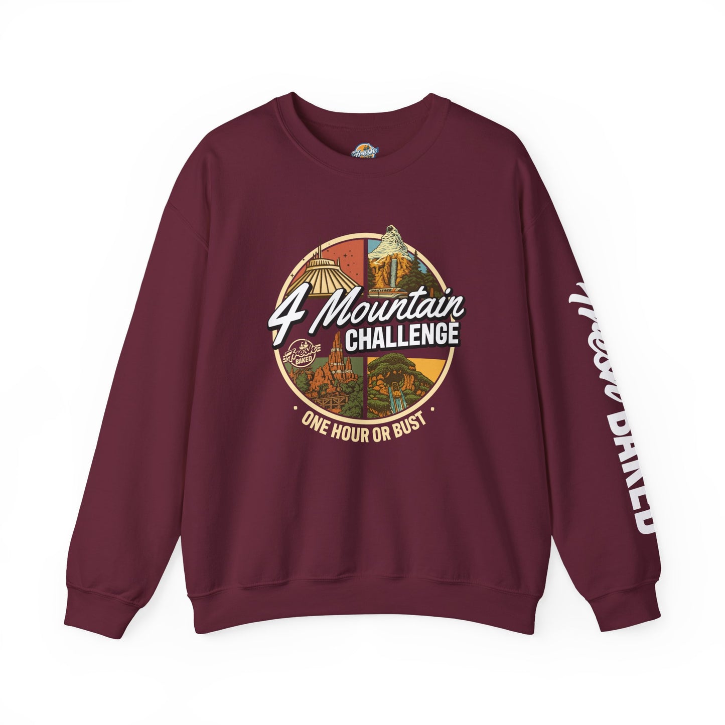 4 Mountain Challenge Crewneck Sweatshirt