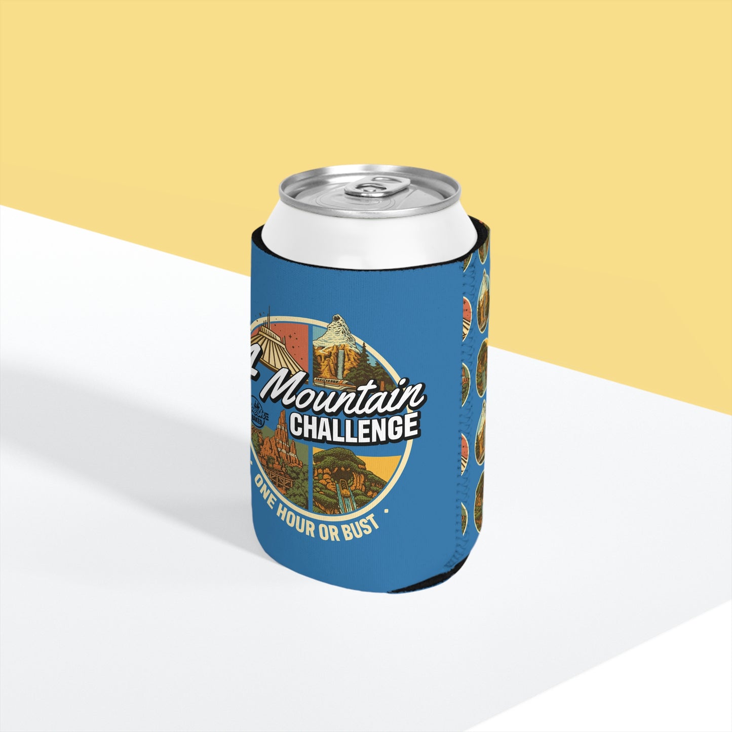 4 Mountain Challenge Can Cooler Sleeve