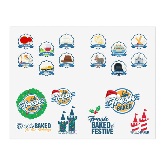 2026 Challenge Sticker Sheet