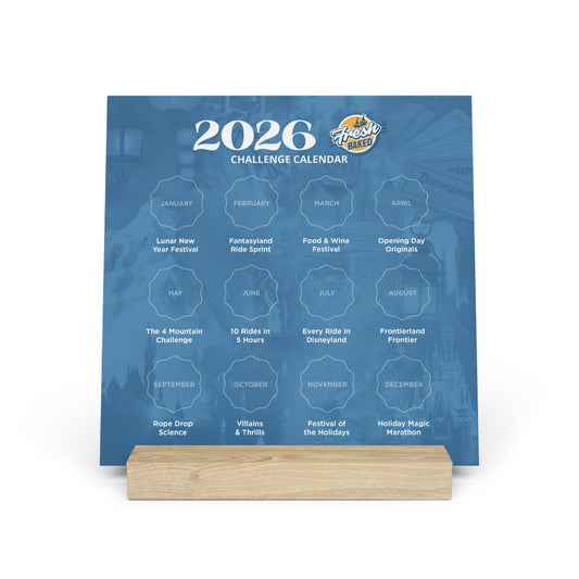2026 Challenge Display Board with Stand