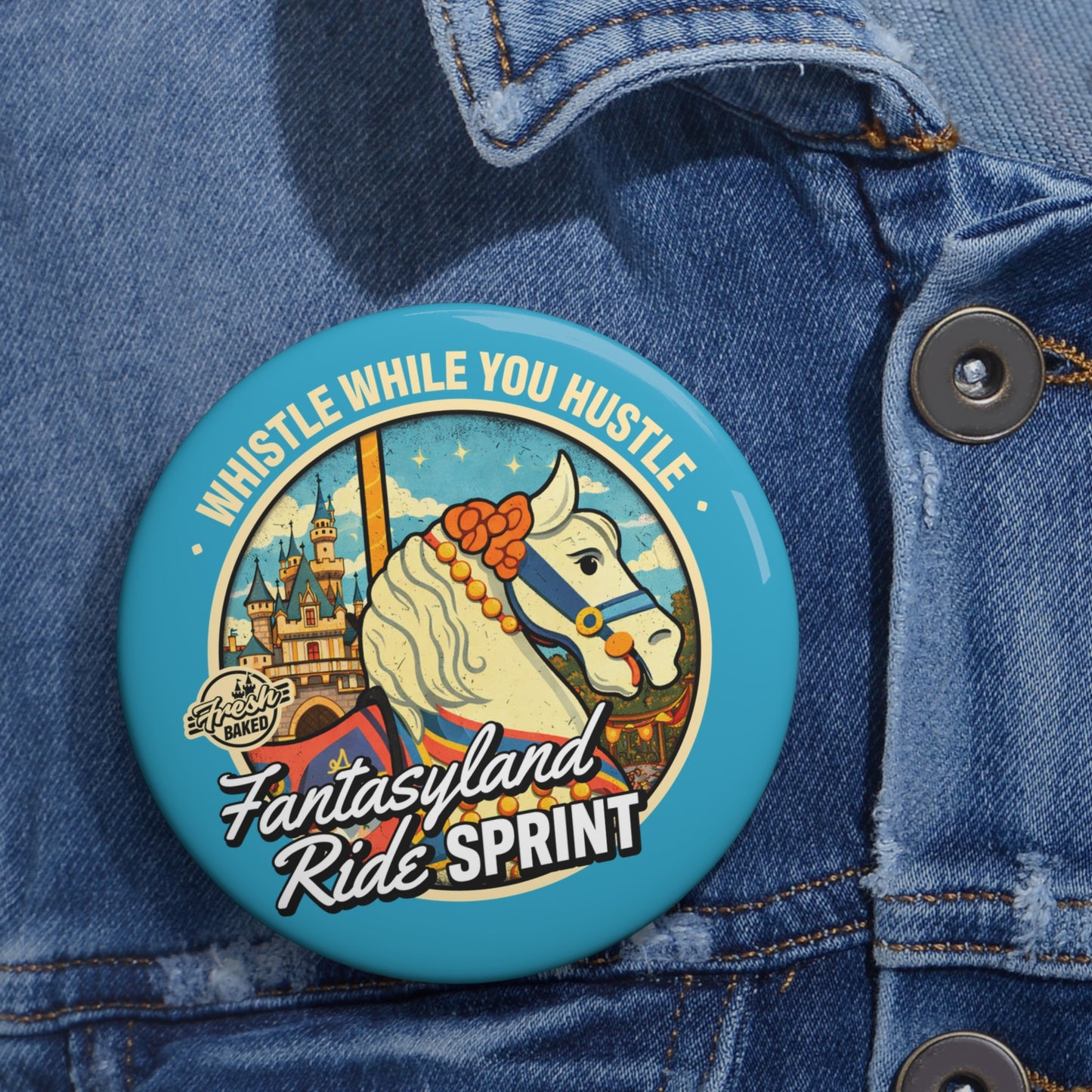 Fantasyland Ride Sprint Button