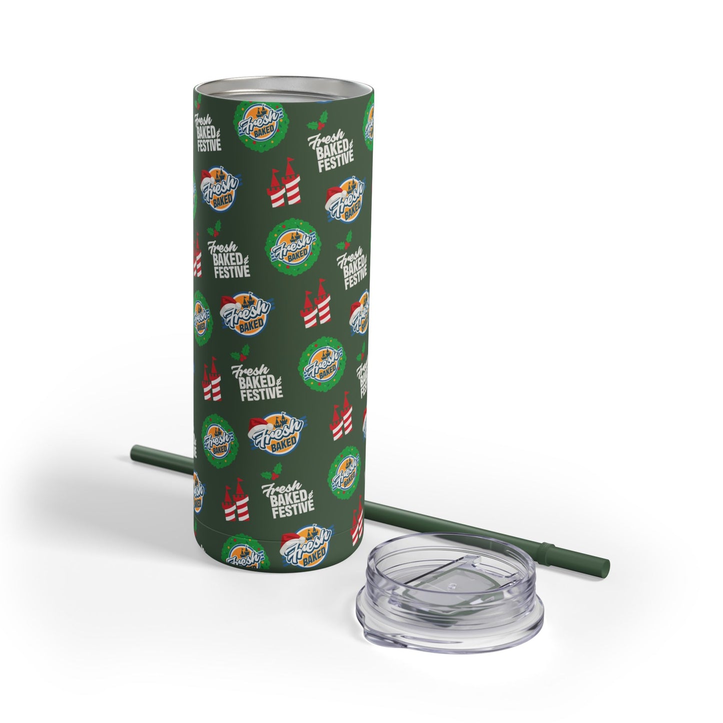 Festive 20oz Skinny Tumbler