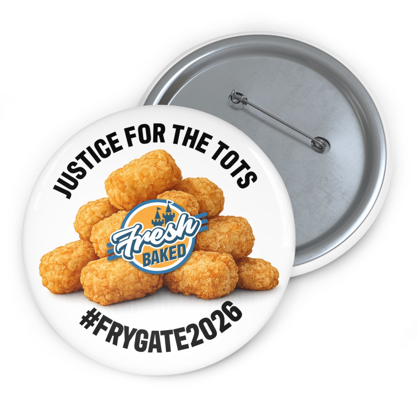 Justice for the Tots Button