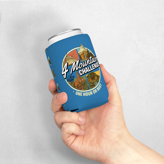 4 Mountain Challenge Can Cooler Sleeve