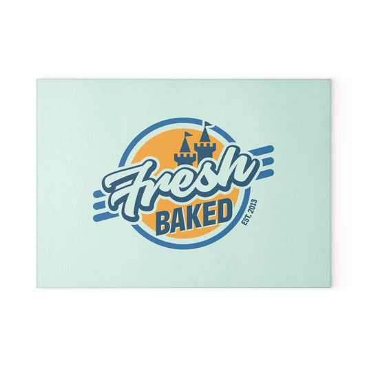 Fresh Baked Glass Cutting Board