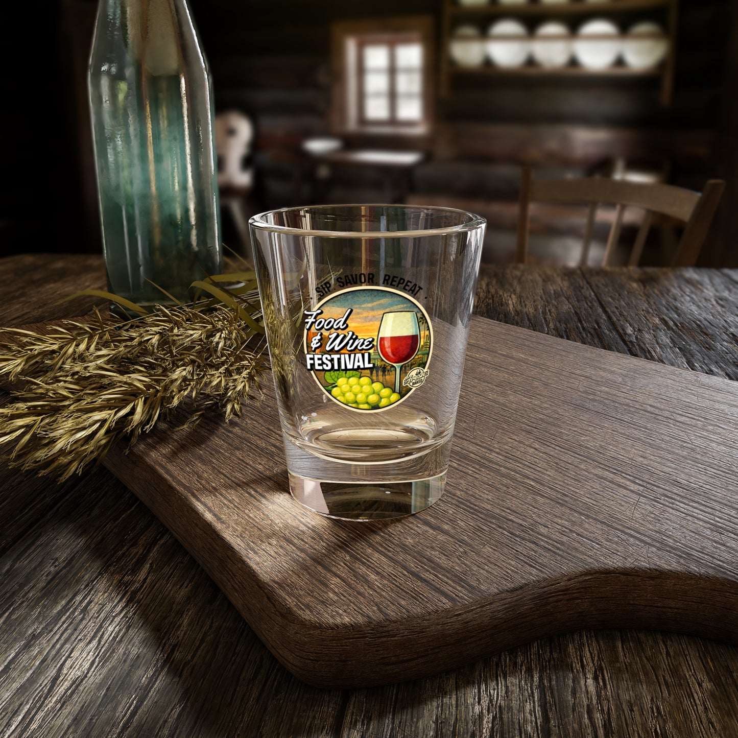 Food & Wine Festival Shot Glass