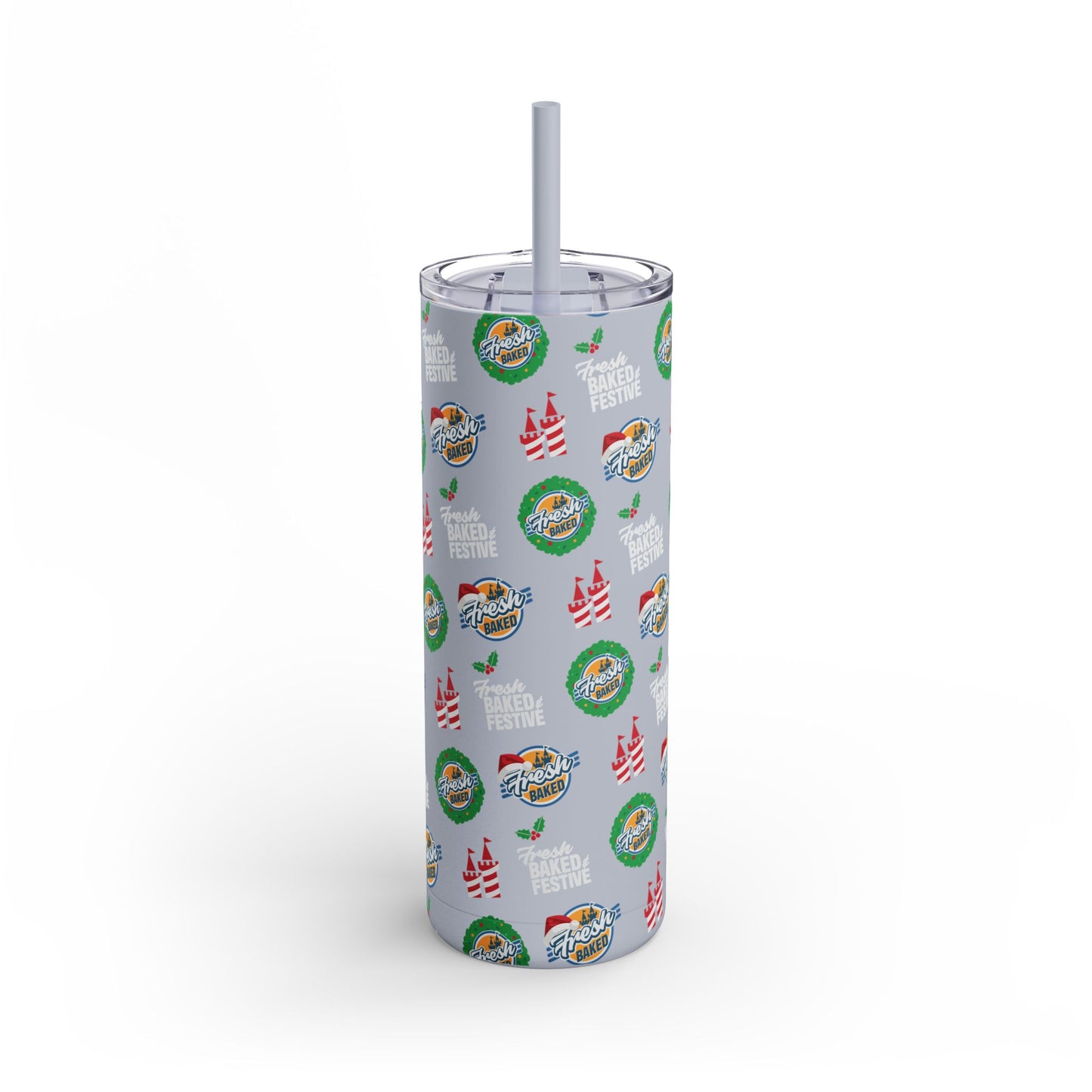 Festive 20oz Skinny Tumbler