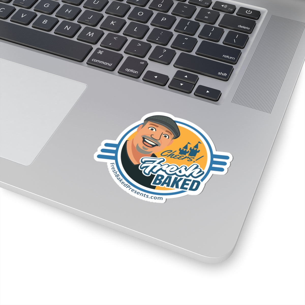 Cheers Fresh Baked Sticker