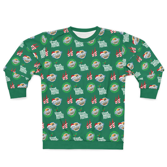 Fresh Baked & Festive Green Sweatshirt