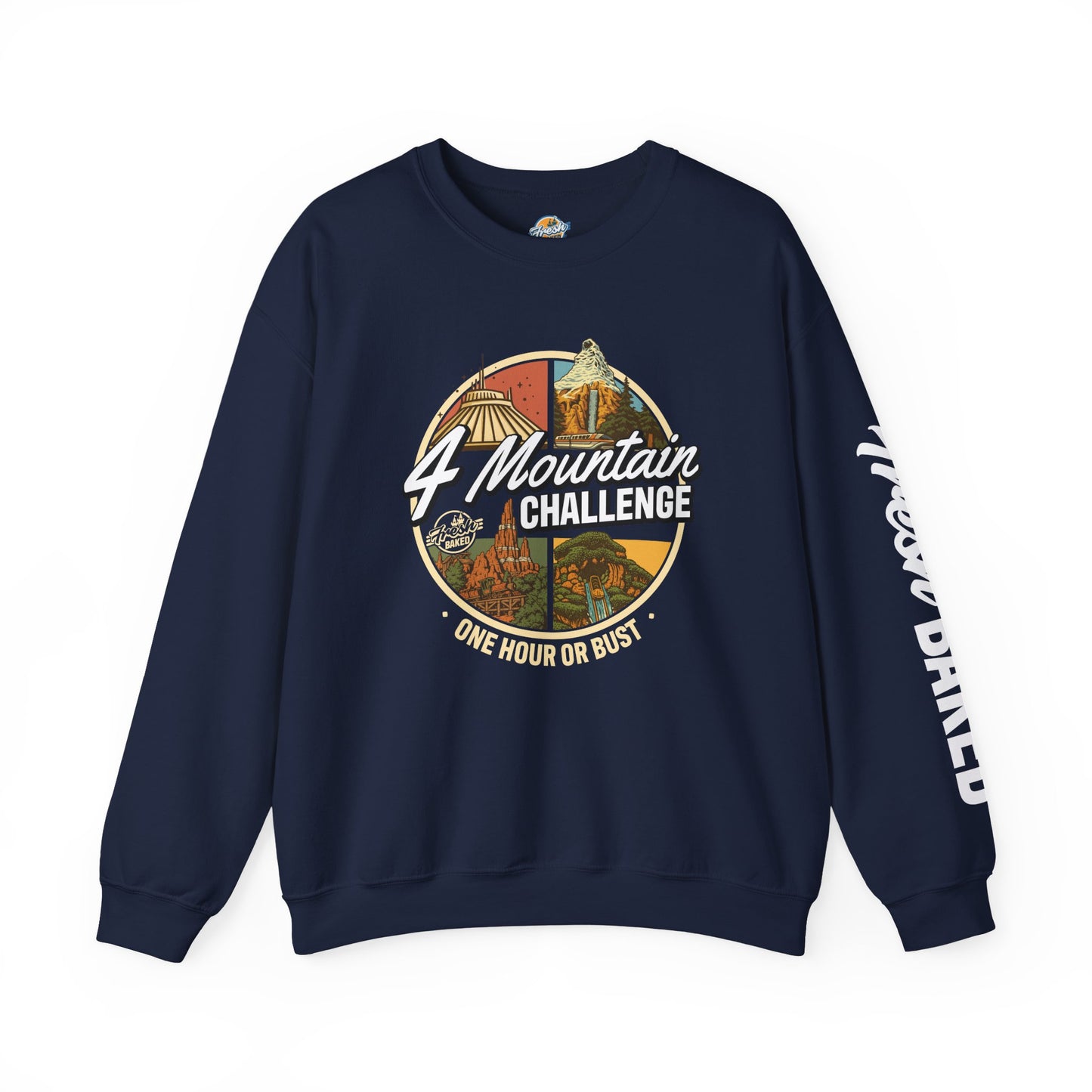4 Mountain Challenge Crewneck Sweatshirt