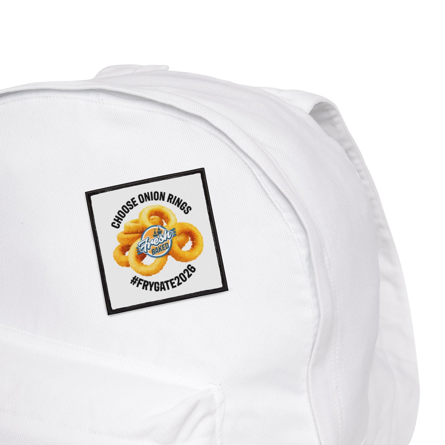 Choose Onion Rings Iron-On Patch