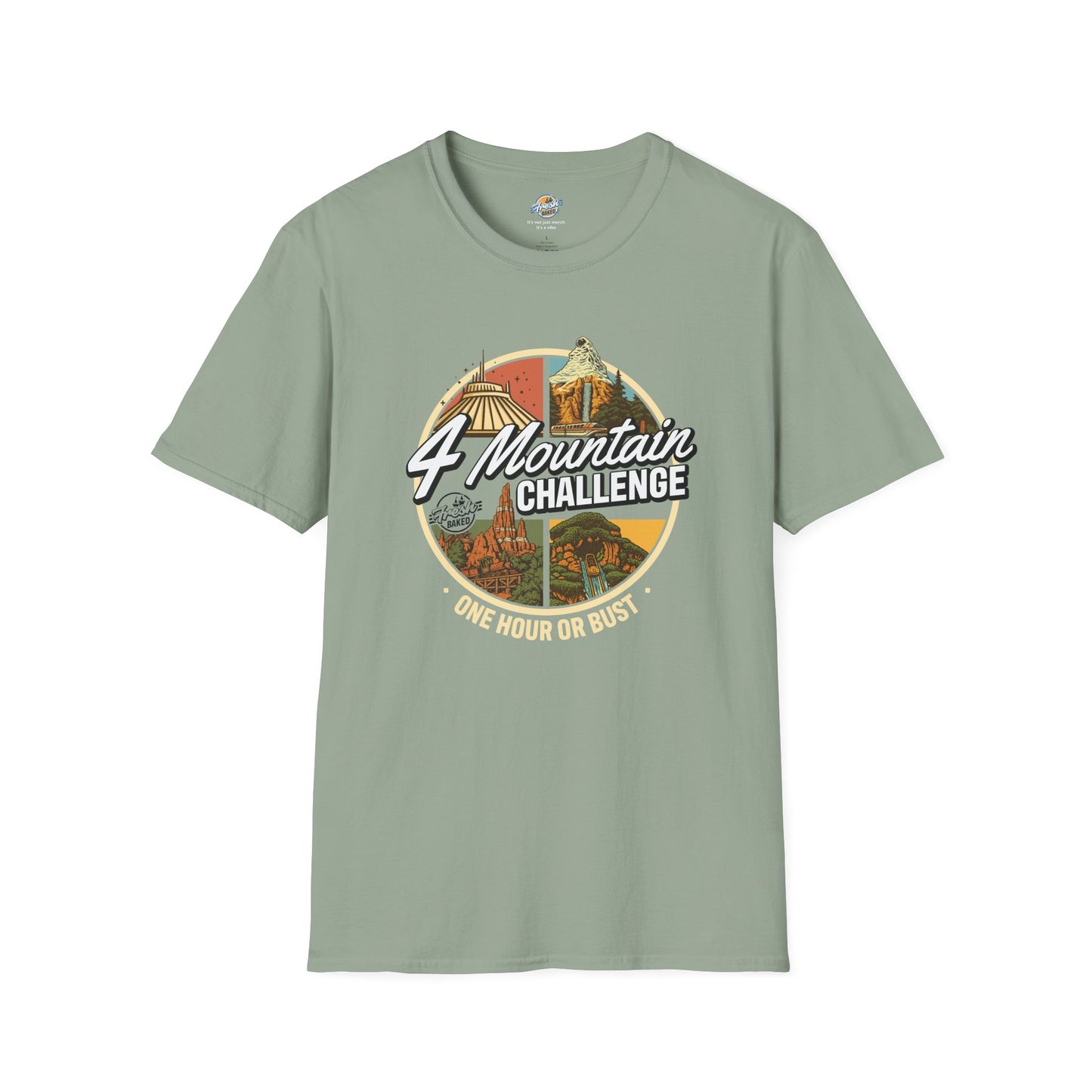 4 Mountain Challenge Tee