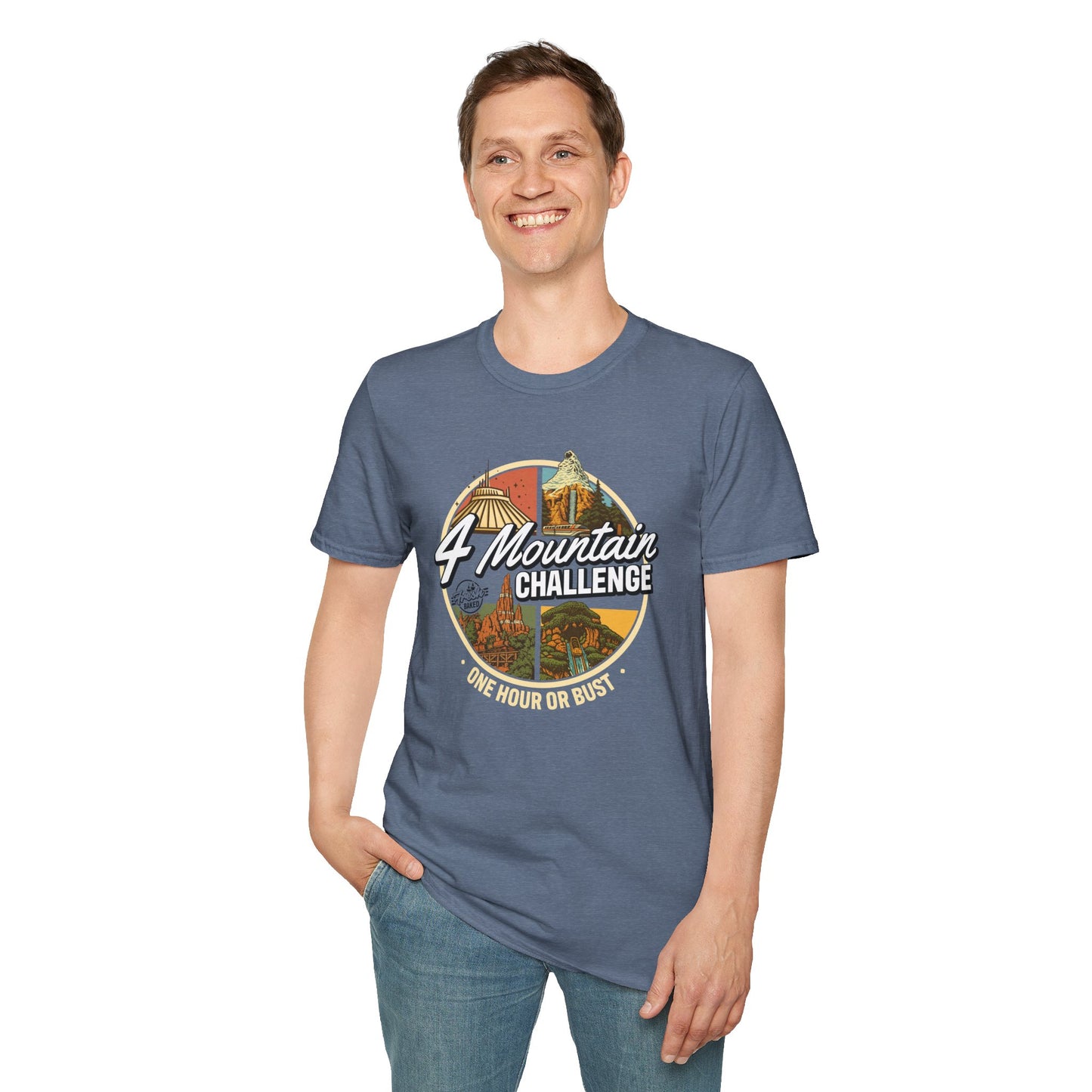 4 Mountain Challenge Tee