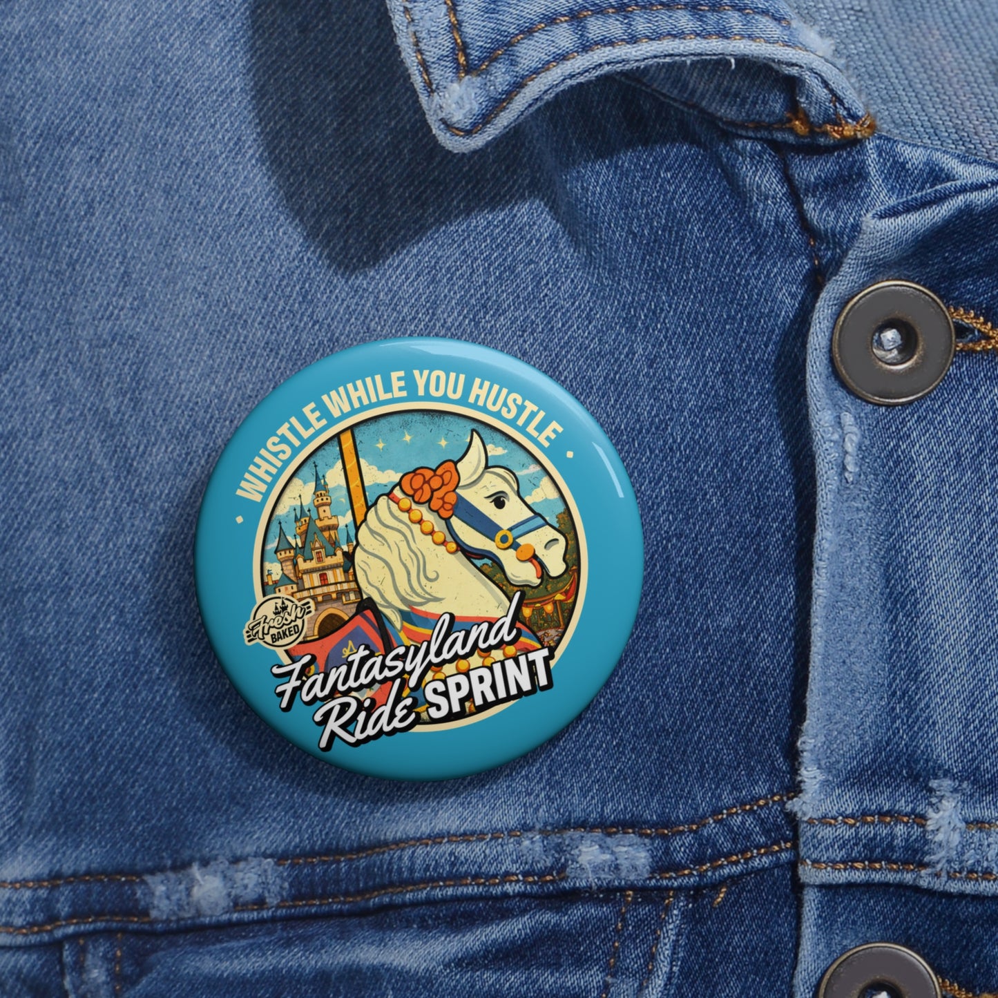 Fantasyland Ride Sprint Button