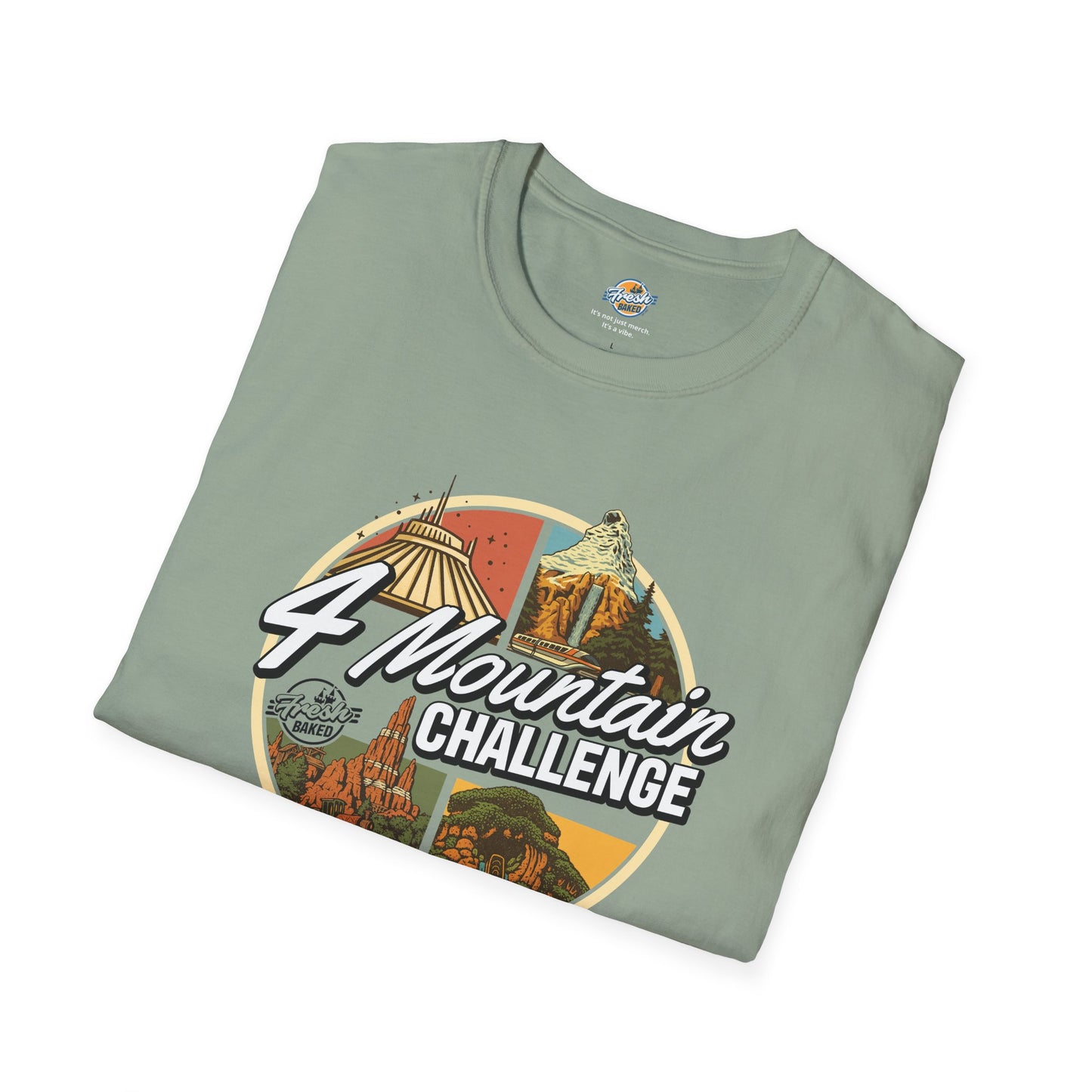 4 Mountain Challenge Tee