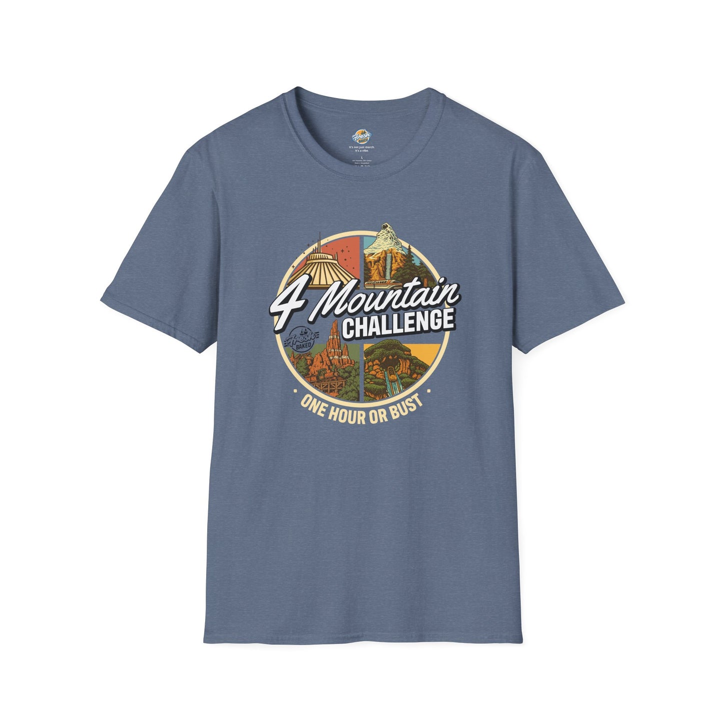 4 Mountain Challenge Tee