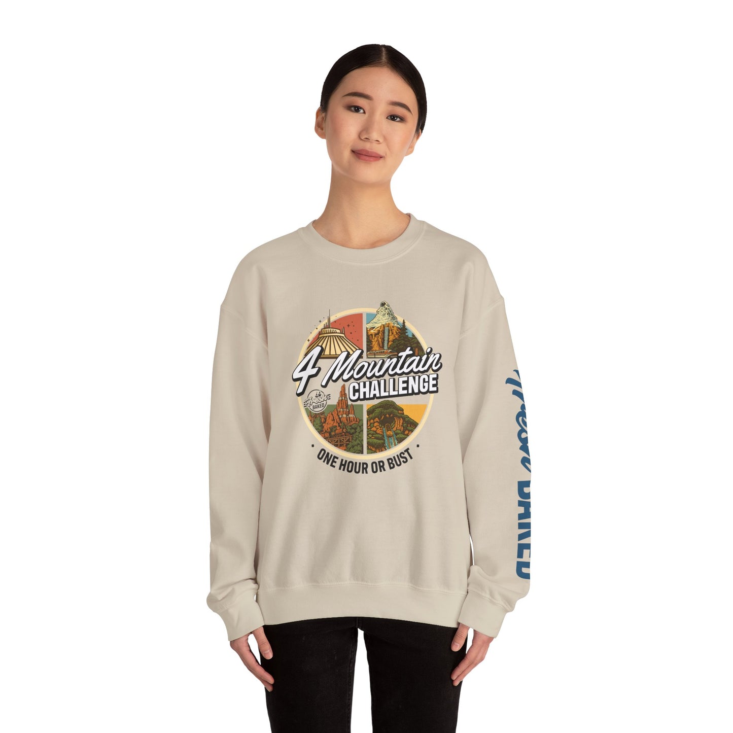 4 Mountain Challenge Crewneck Sweatshirt