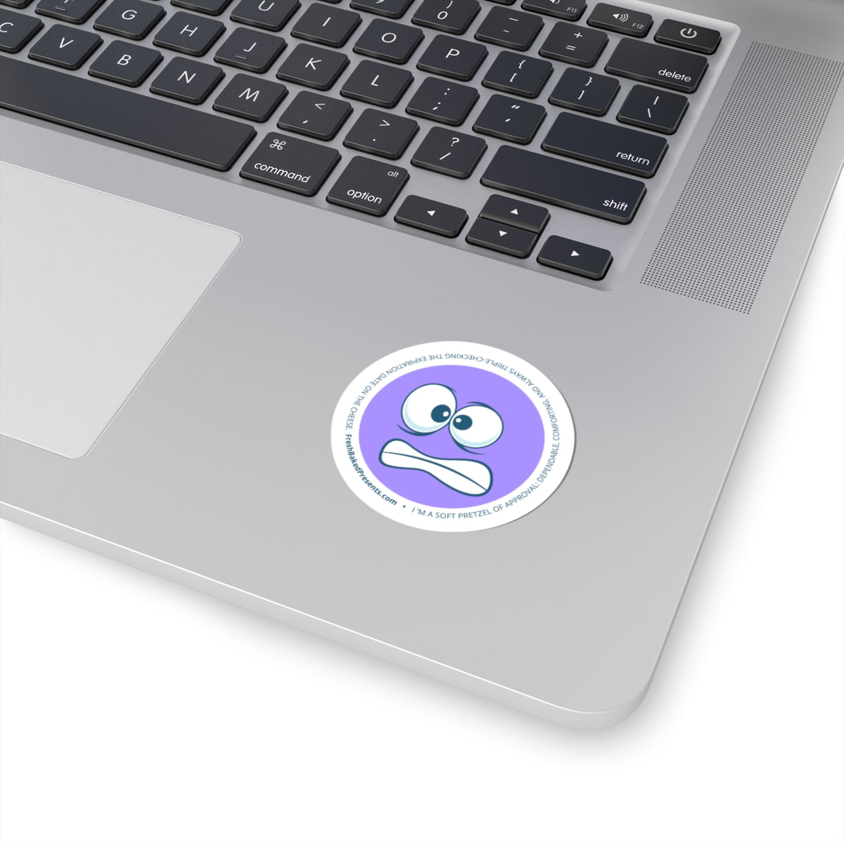 Fearful Reaction Sticker