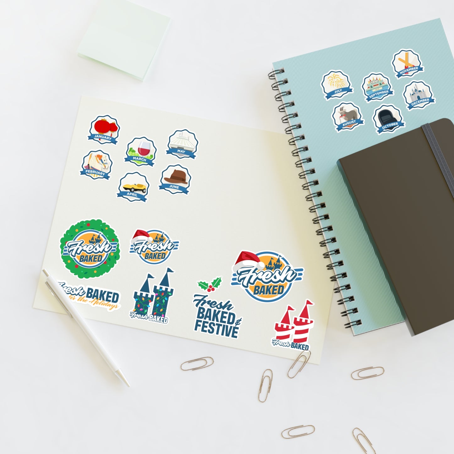 2026 Challenge Sticker Sheet