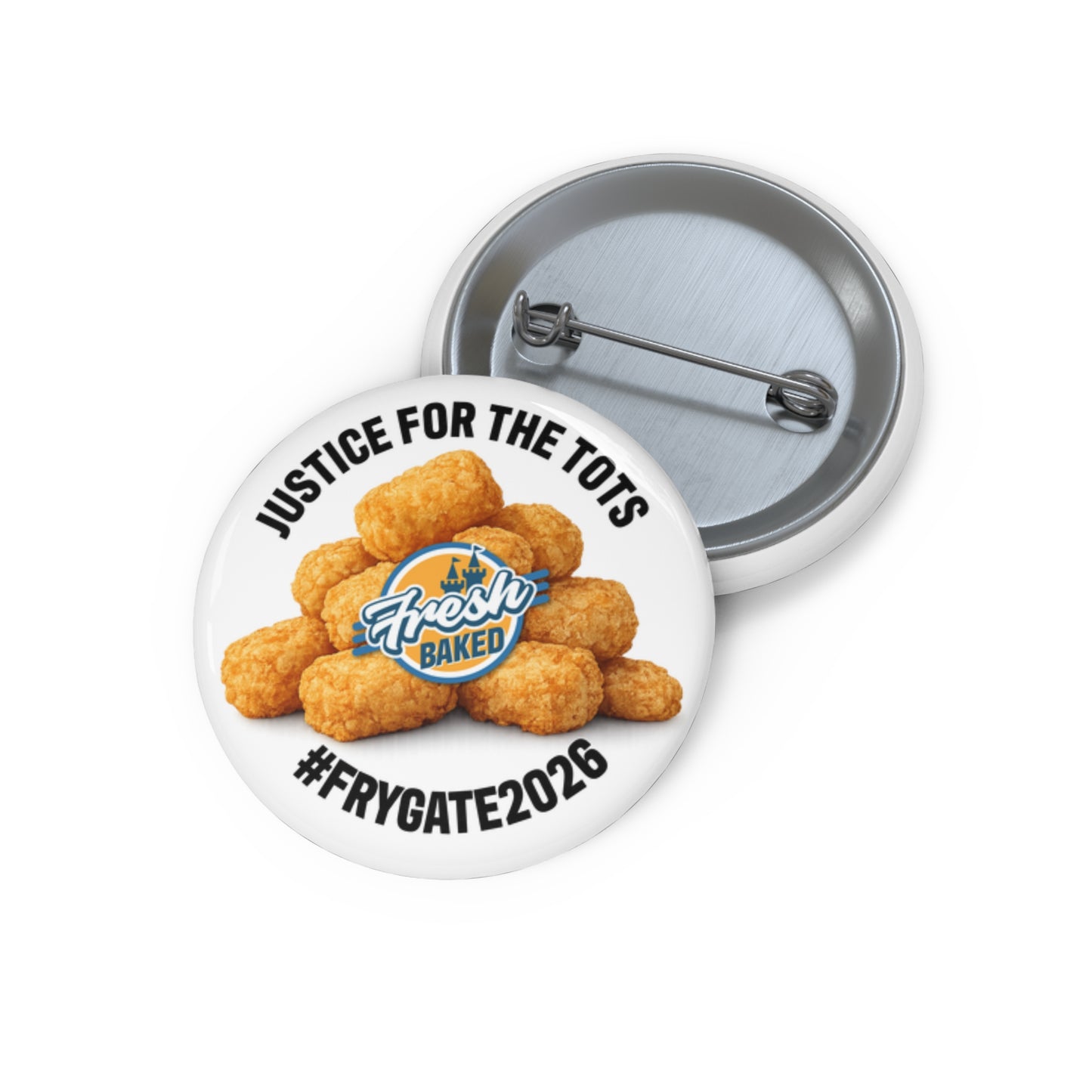 Justice for the Tots Button