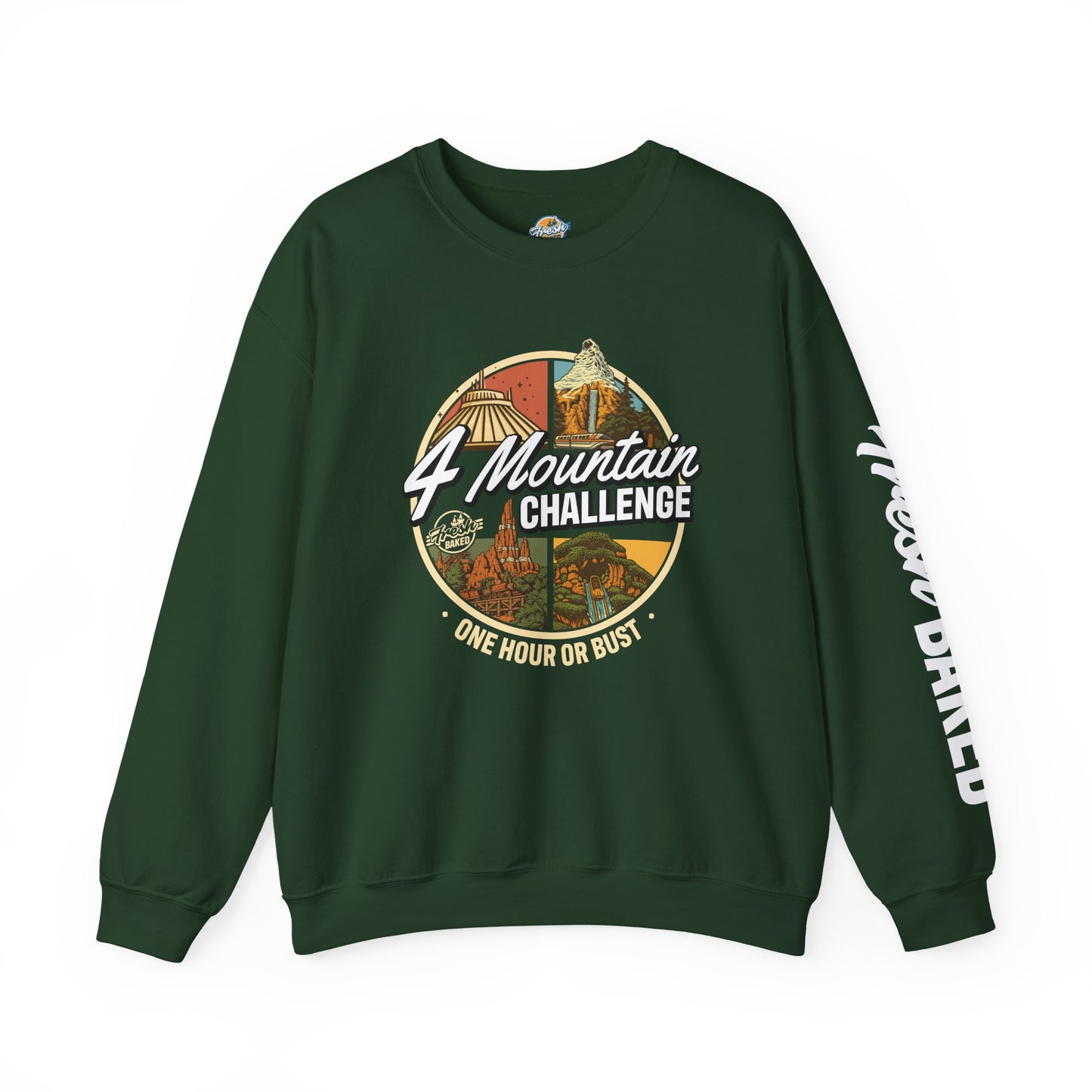 4 Mountain Challenge Crewneck Sweatshirt